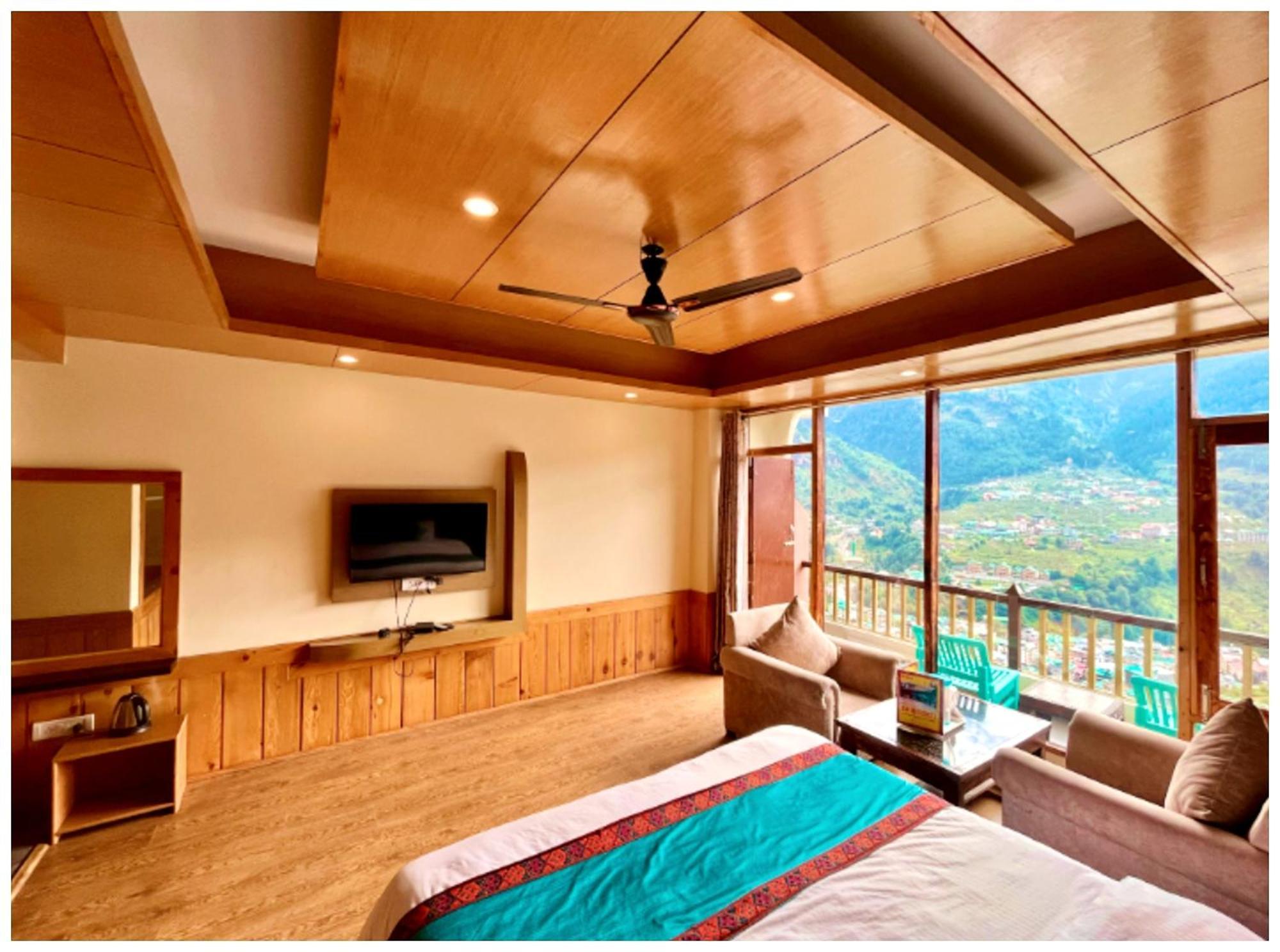 Manali Hotel T H E - B D - R E S O R T - Free Parking - Jungle Safari And Restaurant Facilities -Luxury & Spacious Room - Best Premium Hotel In Manali المظهر الخارجي الصورة