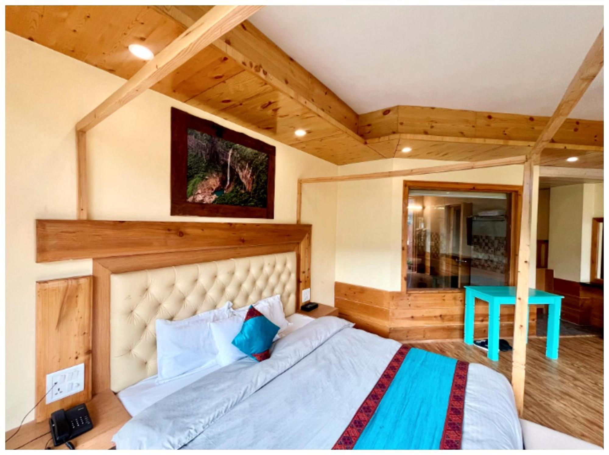 Manali Hotel T H E - B D - R E S O R T - Free Parking - Jungle Safari And Restaurant Facilities -Luxury & Spacious Room - Best Premium Hotel In Manali المظهر الخارجي الصورة