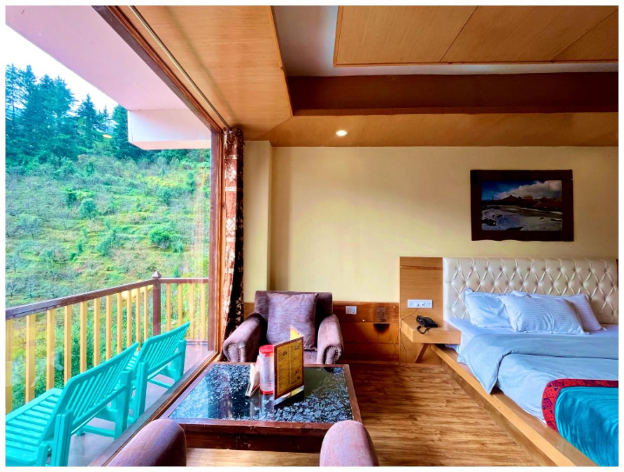 Manali Hotel T H E - B D - R E S O R T - Free Parking - Jungle Safari And Restaurant Facilities -Luxury & Spacious Room - Best Premium Hotel In Manali المظهر الخارجي الصورة